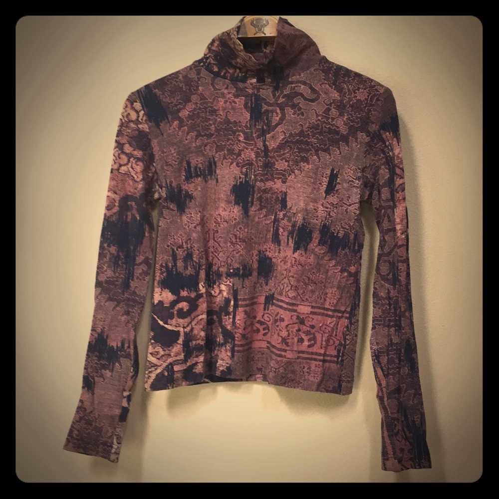 Dries van Noten 100% cotton turtle neck